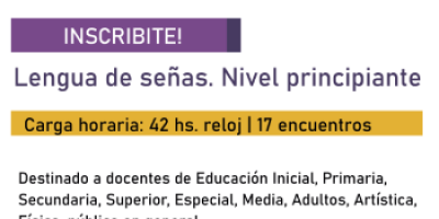 FACSO dictará el curso de Lengua de Señas