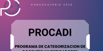 Prórroga de inscripción al Programa PROCADI