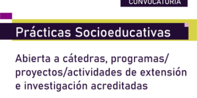 Convocatoria a presentación de proyectos de Prácticas Socioeducativas para 2026