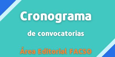 Cronograma de convocatorias