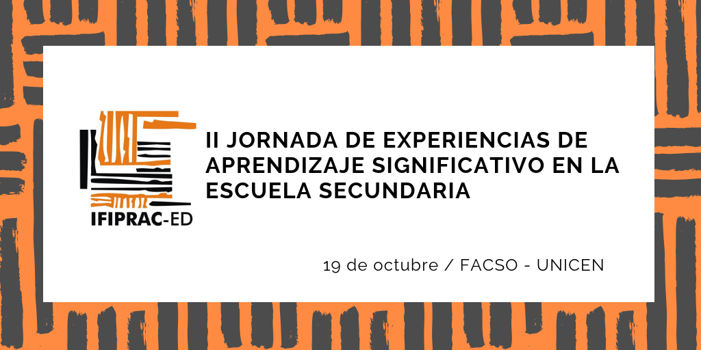 II JORNADA DE EXPERIENCIAS DE APRENDIZAJE SIGNIFICATIVO EN LA ESCUELA SECUNDARIA