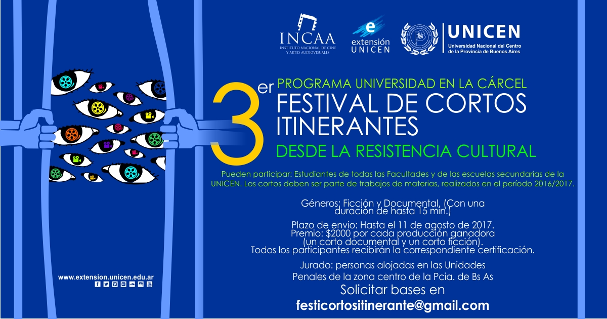 CORTOS CARCELES convocatoria