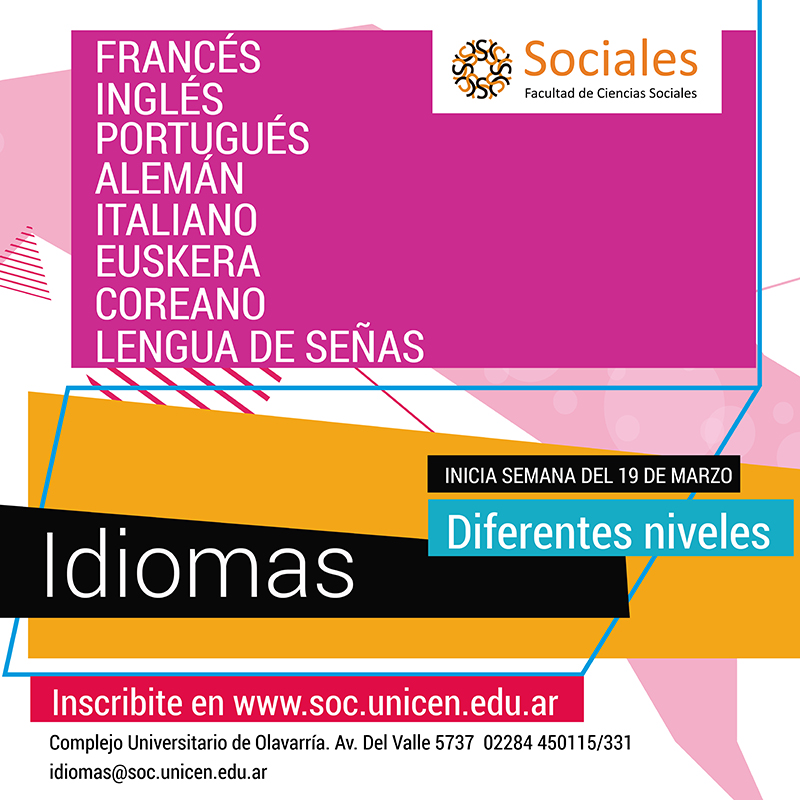 idiomas flyer