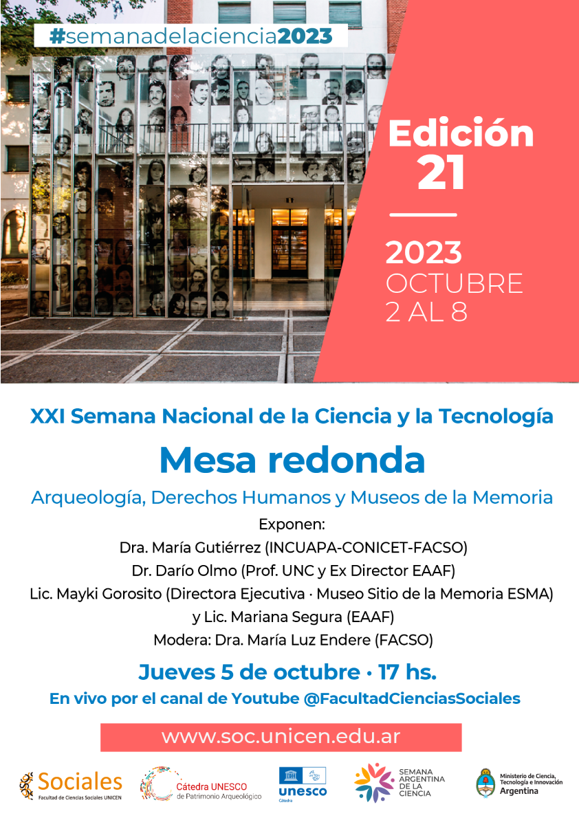 SEmana de la Ciencia FACSO Mesa Redonda Catedra UNESCO 12 12