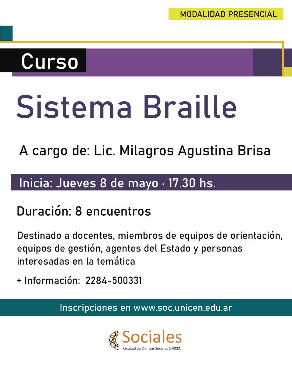 Curso de Braille