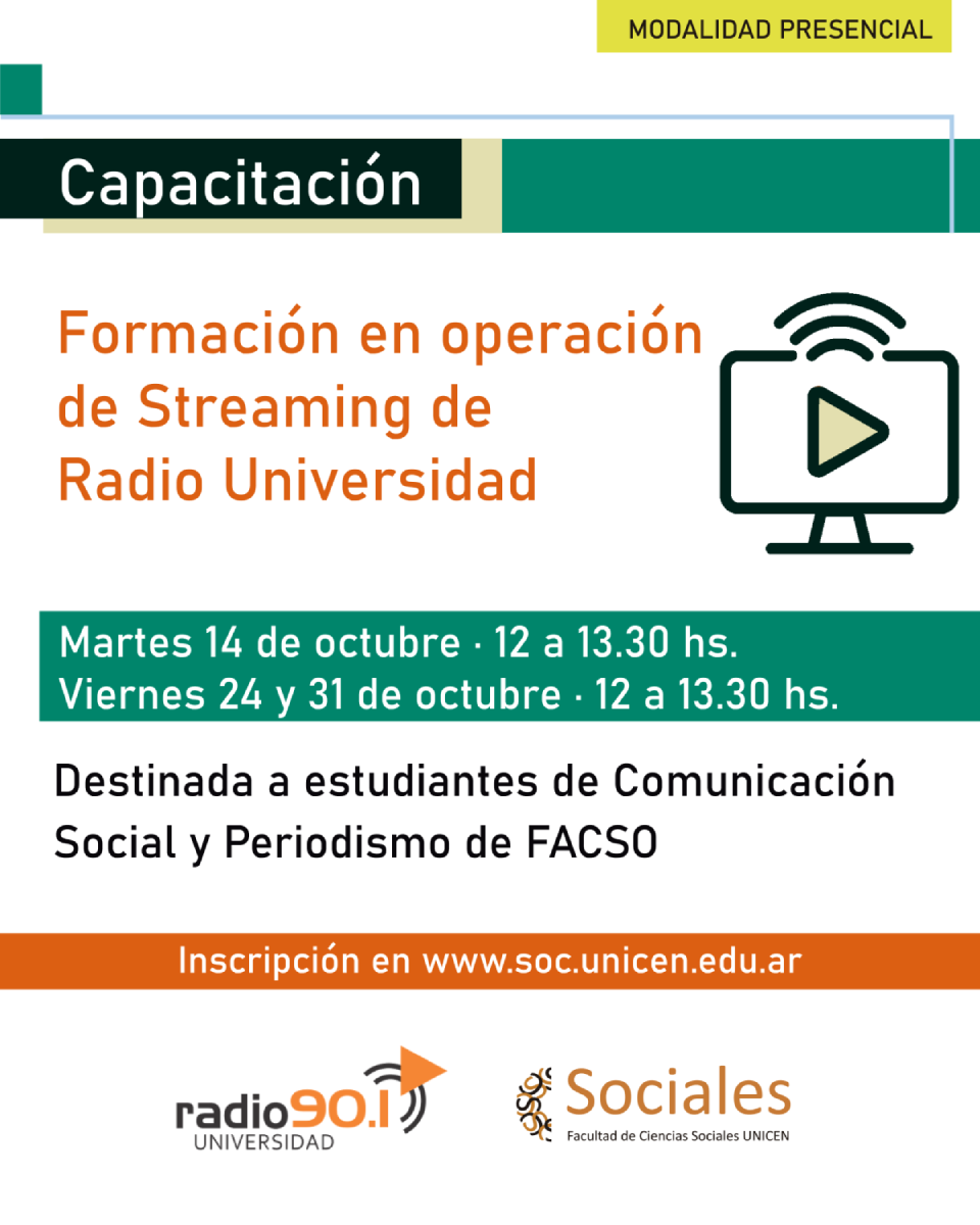 Capacitacion streaming