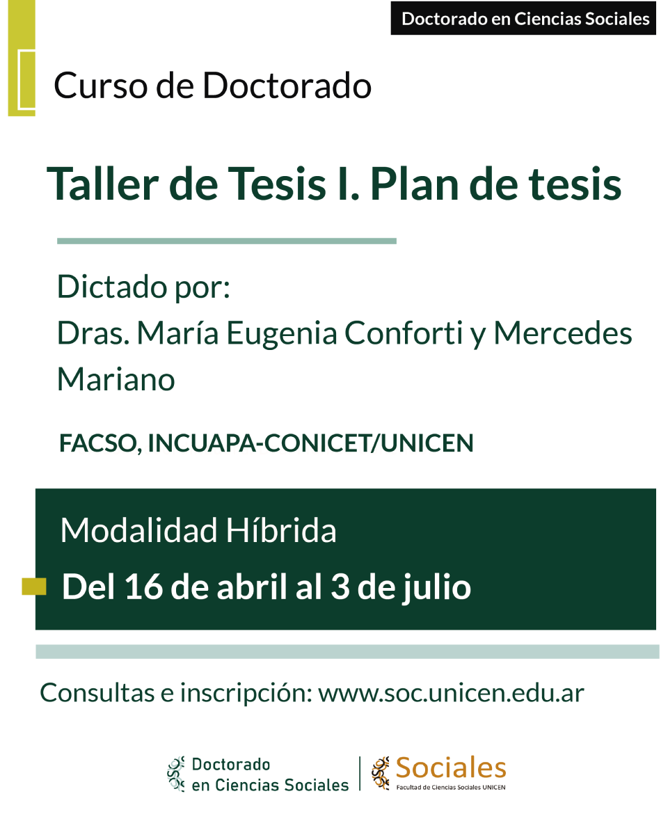 Taller de tesis
