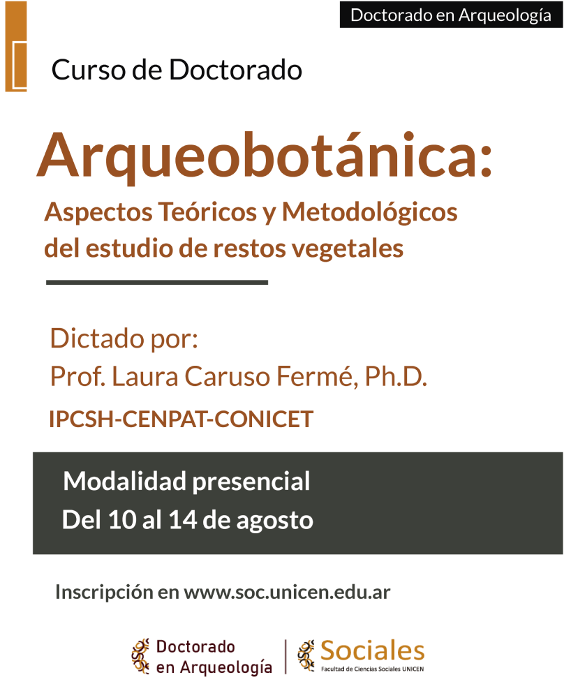 Curso Arqueobotnica